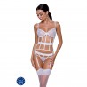 CORSET ET STRING KYOUKA BLANC DEVIL COLLECTION PASSION