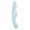 MULTI VIBRATEUR TRIPLE OH BLEU SATISFYER