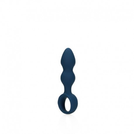 LOVELINE TEARDROP SHAPED ANAL PLUG SMALL BALTIC BLUE