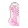 REALROCK REALISTIC DILDO WITH BALLS 9 /23 CM PINK 