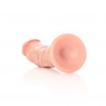 DILDO CURVED REALISTIC 6 /15,5 CM FLESH REALROCK