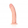 DILDO CURVED REALISTIC 7 /18 CM FLESH REALROCK