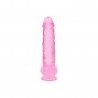 REALROCK REALISTIC DILDO WITH BALLS 10 /25,4 CM PINK