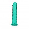 REALROCK STRAIGHT REALISTIC DILDO WITH SUCTION CUP 6 /14,5 GREEN