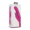 VIBRADOR IZARA ROTATING BEADS RABBIT ROSA VIVE
