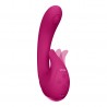 VIBRADOR MIKI PULSE WAVE FLICKERING G-SPOT ROSA VIVE 