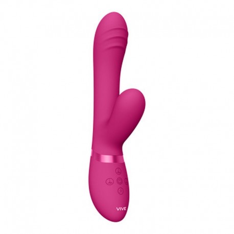 VIBRADOR TANI FINGER MOTION WITH PULSE-WAVE ROSA VIVE 