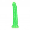DILDO SLIM REALISTIC GLOW IN THE DARK 8'' / 20 CM REALROCK