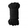 OUCH! JAPANESE  SOFT SILK ROPE 32.8 FT /10 M BLACK