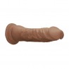 REALROCK DONG WITHOUT TESTICLES TAN 8 / 20 CM