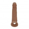 FUNDA PARA EL PENE TAN 9 / 23 CM REALROCK 