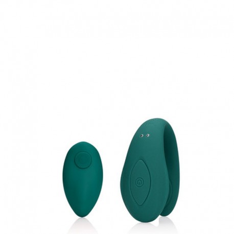 VIBRATEUR DE COUPLE AVEC T&Eacute;L&Eacute;COMMANDE BIMINI BLUE LOVELINE