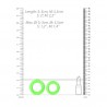 CONJUNTO DE 2 ANILLOS DE PENE GLOW IN THE DARK OUCH!