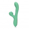 LOVELINE PULSE WAVE AND TONGUE FLICKERING RABBIT VIBRATOR BLUE GRASS