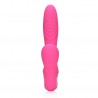 VIBRADOR RABBIT CON LAMIDA Y CALENTAMIENTO EXUBERANT PINK LOVELINE