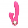 VIBRADOR RABBIT CON LAMIDA Y CALENTAMIENTO EXUBERANT PINK LOVELINE