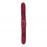 LOVELINE DOUBLE-SIDED THRUSTING VIBRATOR MERLOT GRAPE
