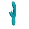 LOVELINE FLAPPING G-SPOT BUTTERFLY VIBRATOR PEACOCK BLUE