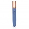 VIBRADOR DE VIAGEM COM COMPARTIMENTO PARA LUBRIFICANTE BLUE HORIZON LOVELINE