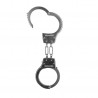 OUCH! METAL HAND CUFFS SILVER