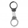 OUCH! METAL HAND CUFFS SILVER