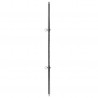 BARRA SEPARADORA ADJUSTABLE SPREADER BAR PLATA OUCH!