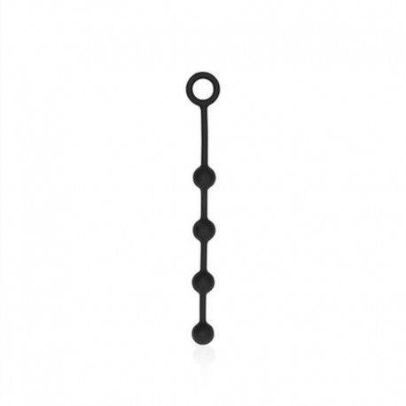 BOLAS ANALES DE SILICONA SMALL OUCH! NEGRAS