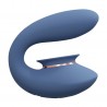 TWITCH 3 VIBRATEUR ET ASPIRATEUR RECHARGEABLE BLEU/GRIS INNOVATION