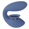 TWITCH 3 VIBRATEUR ET ASPIRATEUR RECHARGEABLE BLEU/GRIS INNOVATION