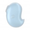 SATISFYER CUTIE GHOST - AIR PULSE VIBRATOR - BLUE