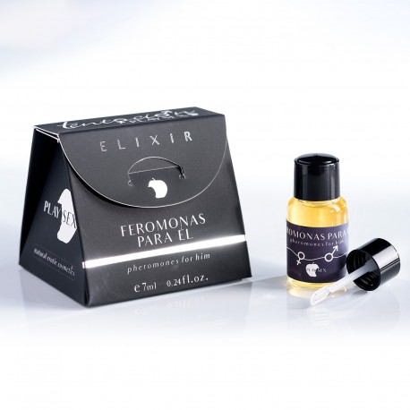 COFFRET PHEROMONE ELIXIR + SPATULA FOR HIM 7ML TENTACI&Oacute;N PLAY SEX