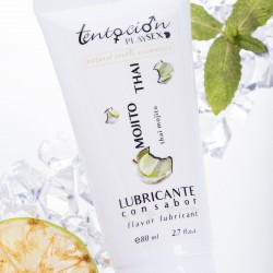 LUBRIFIANT AROMATISÉ MOJITO THAÏ 80ML TENTACIÓN PLAY SEX