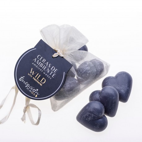 VEGETABLE WAXES WITH PHEROMONES WILD 3 UNITS TENTACI&Oacute;N PLAY SEX