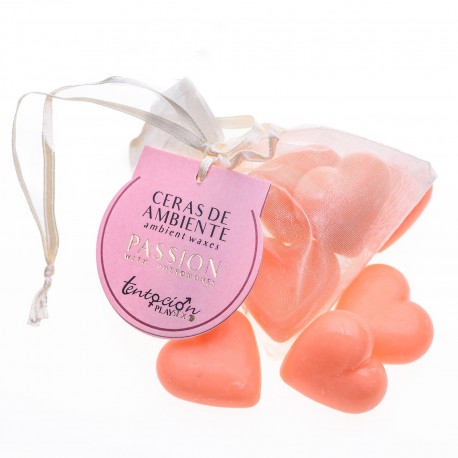 VEGETABLE WAXES WITH PHEROMONES PASSION 3 UNITS TENTACI&Oacute;N PLAY SEX