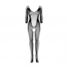 CATSUIT LUCELIA NOIR BEAUTY NIGHT FASHION