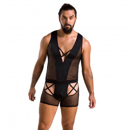 PASSION OSCAR 2 PIECE SET BLACK  PASSION