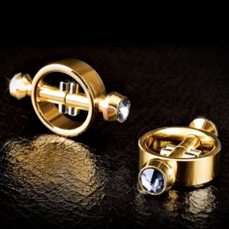 FETISH FANTASY GOLD MAGNETIC CLAMPS