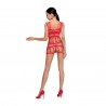 VESTIDO BS089 ROJO EROTIC LINE PASSION 