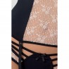 CORSET ET STRING NEA NOIR PASSION