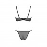 CONJUNTO DE 2 PIEZAS SELAGINELLA BIKINI NEGRO ECO COLLECTION PASSION