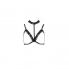PASSION DEVIL COLLECTION SHELLY BRA BLACK