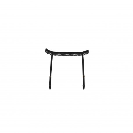 PORTE- JARRETELLES SHELLY NOIR DEVIL COLLECTION PASSION