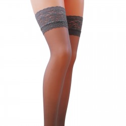 PASSION STOCKINGS ST003 GREY (17 DEN)