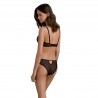PASSION ECO ZINNIA BIKINI BLACK 2 PIECE SET 