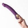 VIBRADOR FLEX&Iacute;VEL MAGNUS BEND ROXO CRUSHIOUS