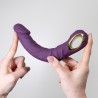 VIBRADOR FLEX&Iacute;VEL MAGNUS BEND ROXO CRUSHIOUS