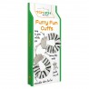 TOYJOY FURRY FUN CUFFS ZEBRA PLUSH