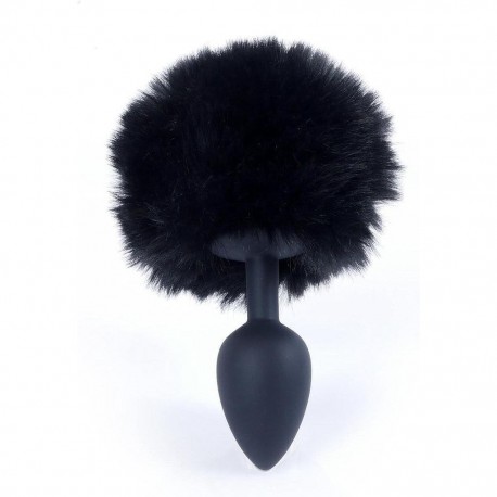 PLUG ANAL CON COLA DE CONEJO EXCLUSIVITY NEGRO BOSS SERIES
