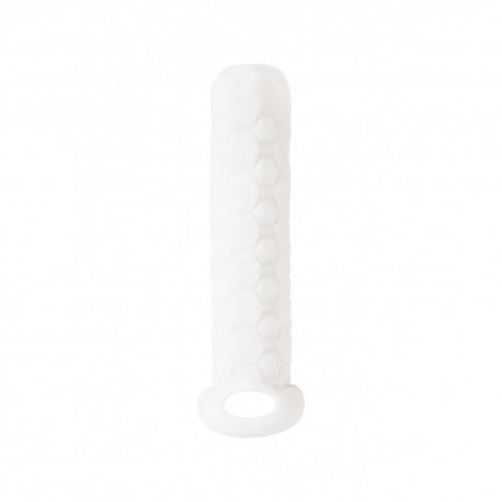 LOLA GAMES HOMME LONG PENIS SLEEVE WHITE 11 9-12CM