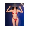 MICRO BIKINI CR-4840 ROUGE CHILIROSE